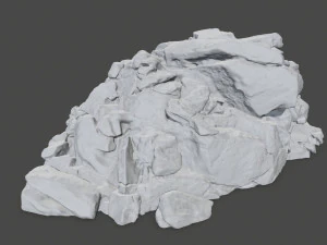Stl rock 3D Print Model