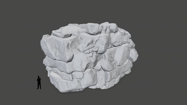 Stl rock 3D प्रिंट मॉडल .c4d .max .obj .3ds .fbx .stl .blend 