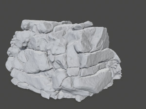 Stl rock 3D प्रिंट मॉडल