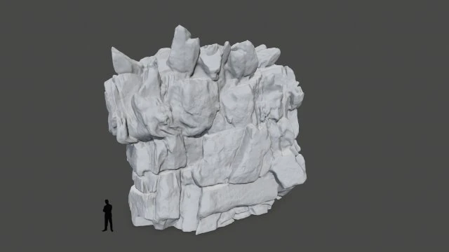 Stl rock 3D Print Model .c4d .max .obj .3ds .fbx .stl .blend