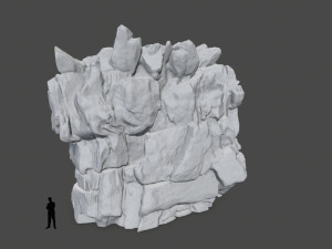 Stl rock 3D Print Model