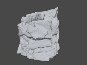 Stl rock 3D Print Model