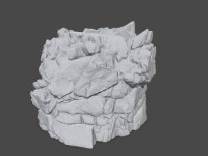 Stl rock 3Dプリントモデル
