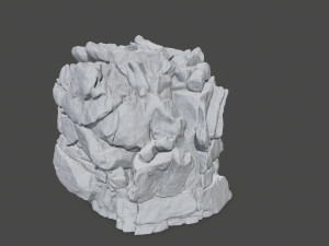 Stl rock 3Dプリントモデル