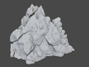 Stl rock 3D Print Model
