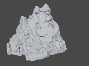 Stl rock 3Dプリントモデル