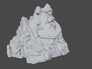 Stl rock 3D Print Model