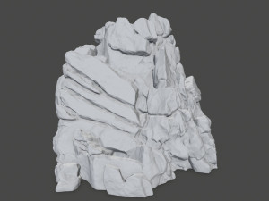 Stl rock 3Dプリントモデル