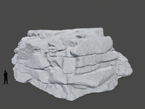 Stl rock 3D 프린트 모델