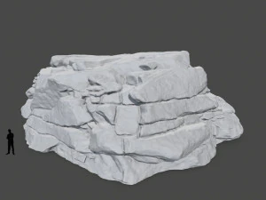 Stl roccia Modello di stampa 3D
