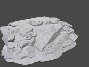 Stl rock Model do druku 3D