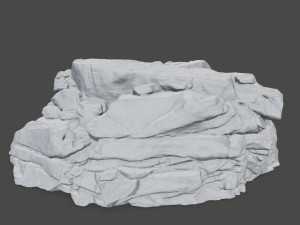 Stl rock Model do druku 3D