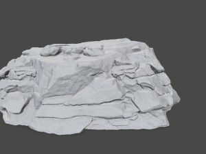 Stl rock Model do druku 3D