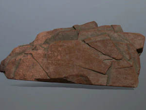 desert rock set 3D Model