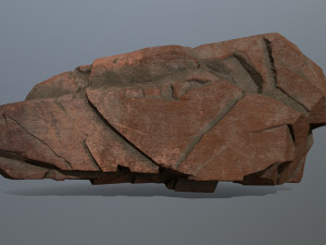 desert rock set Modèle 3D