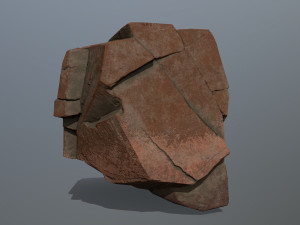 desert rock set Modèle 3D