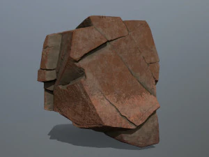 desert rock set 3D Model