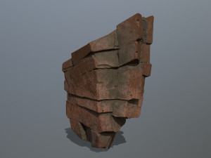 desert rock set Modèle 3D