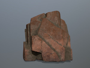 desert rock set Modèle 3D