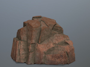 desert rock set Modèle 3D