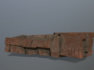 desert rock set Modèle 3D