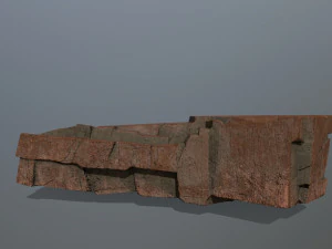 desert rock set 3D Model