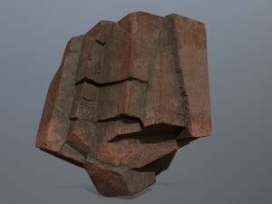 desert rock set Modèle 3D