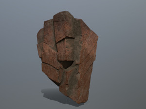 desert rock set Modèle 3D