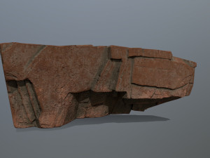desert rock set Modèle 3D
