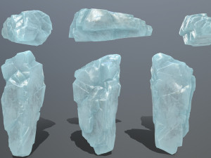 ice rocks 3D Model