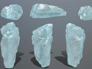 ice rocks 3D Model