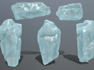 ice rocks 3D Model