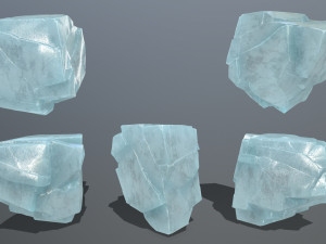ice rocks 3D Model