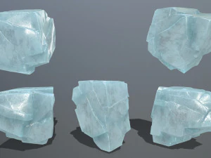 ice rocks 3D Model