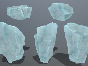 ice rocks 3D Model