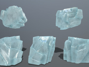 ice rocks 3D Model