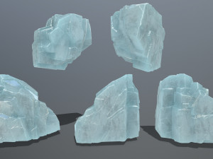 ice rocks 3D Model