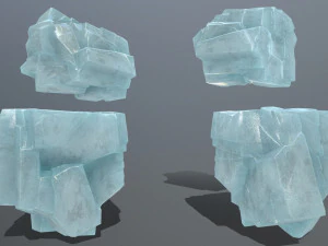ice rocks 3D Model