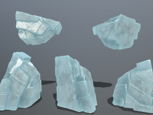 ice rocks 3D Model