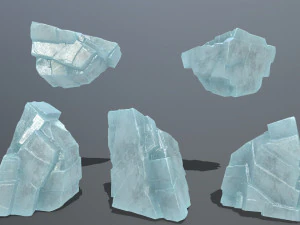 ice rocks 3D Model