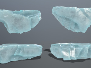 ice rocks 3D Model