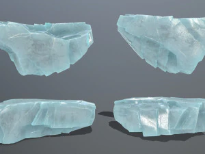 ice rocks 3D Model