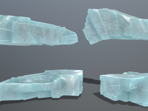 ice rocks 3D Model
