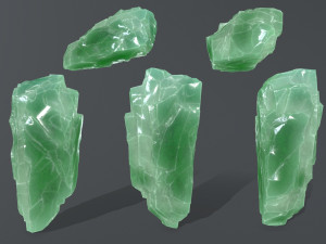 ice rocks Model 3D