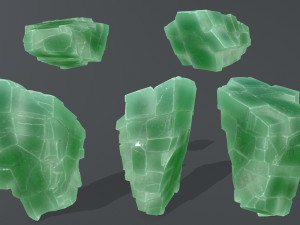ice rocks Model 3D