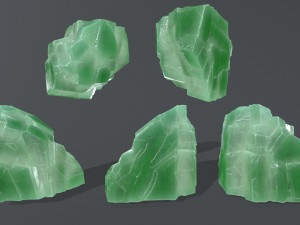 ice rocks Model 3D