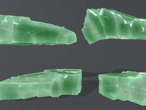 ice rocks Model 3D