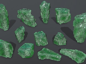 ice rocks Model 3D