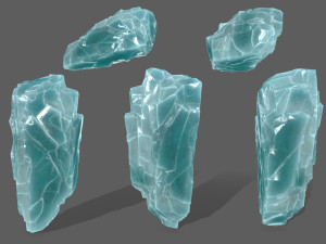 ice rocks 3D Model