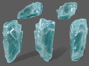 ice rocks 3D Model